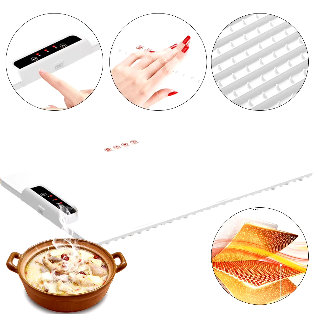 Electric Warming Tray with Adjustable Temperature 