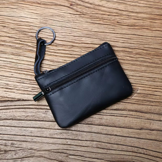 Genuine Leather Mini Coin Purse 