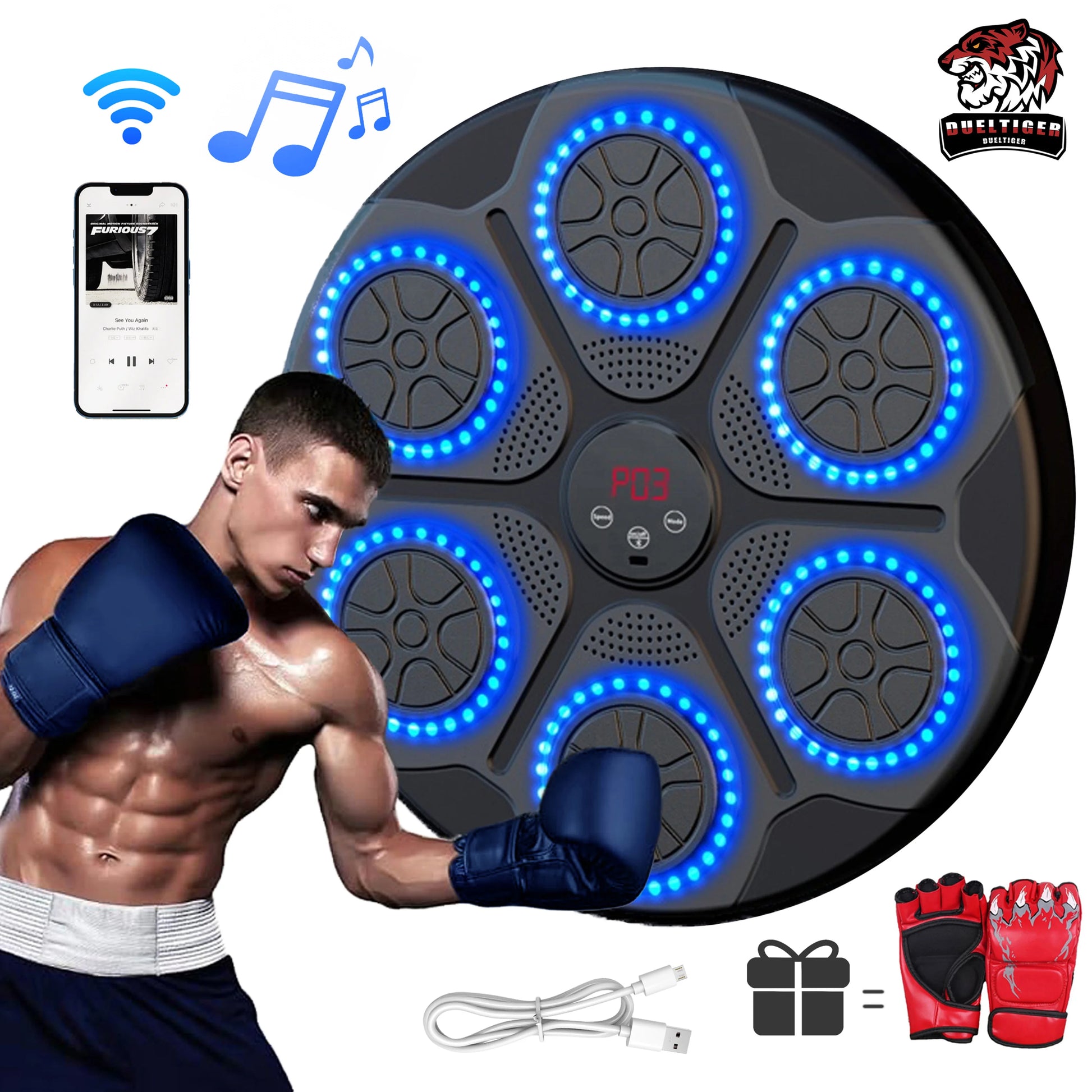 Smart Music Boxing Machine 