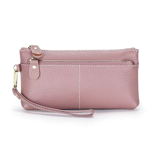 Genuine Leather Clutch Bag Women 